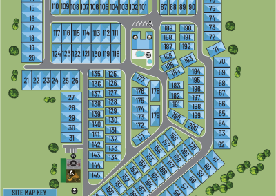 Verde Plaza Manufactured Homes Community Map